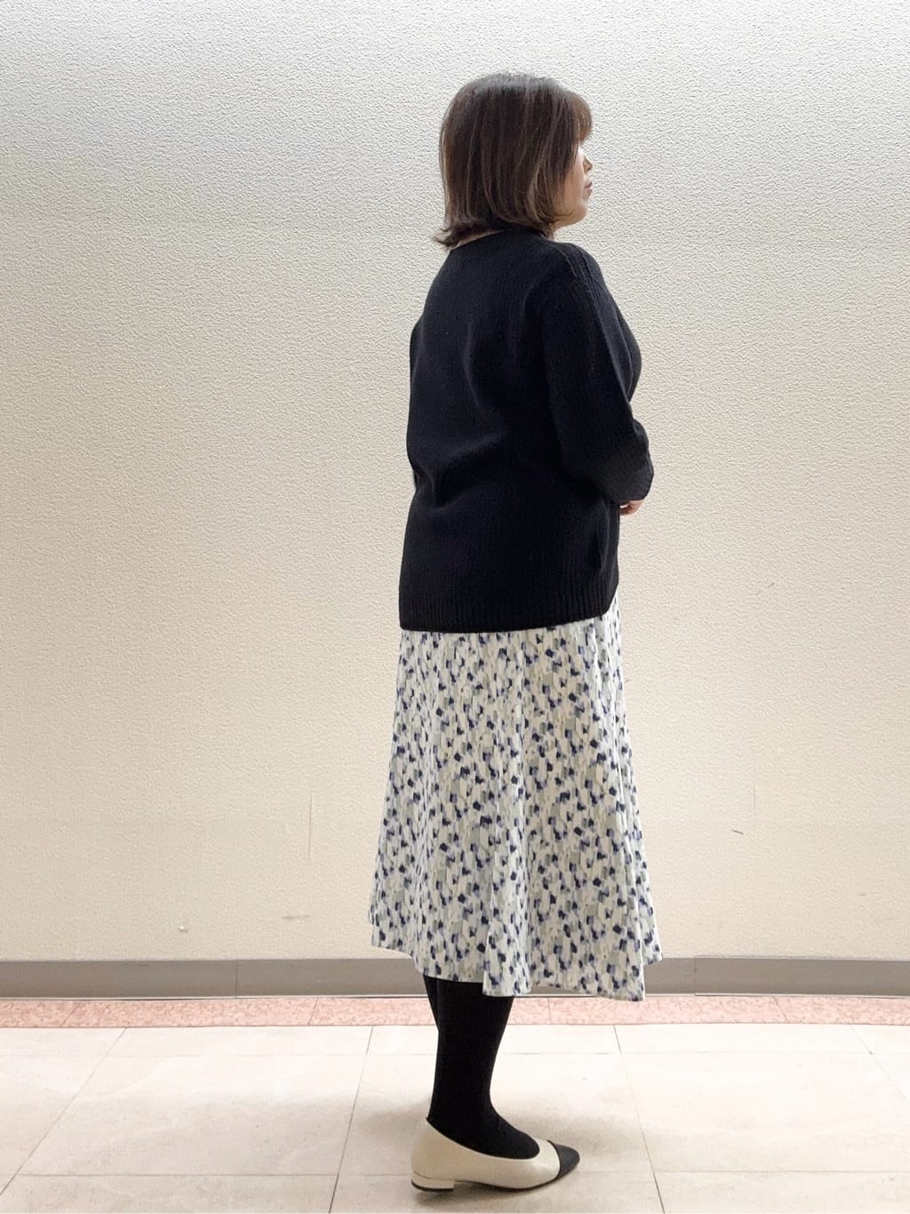 chinatsuさんの「Reflect｜◆【夏SALE／手洗い可／ホールガーメント（R）】ゆるシルエットニット」を使ったコーディネート