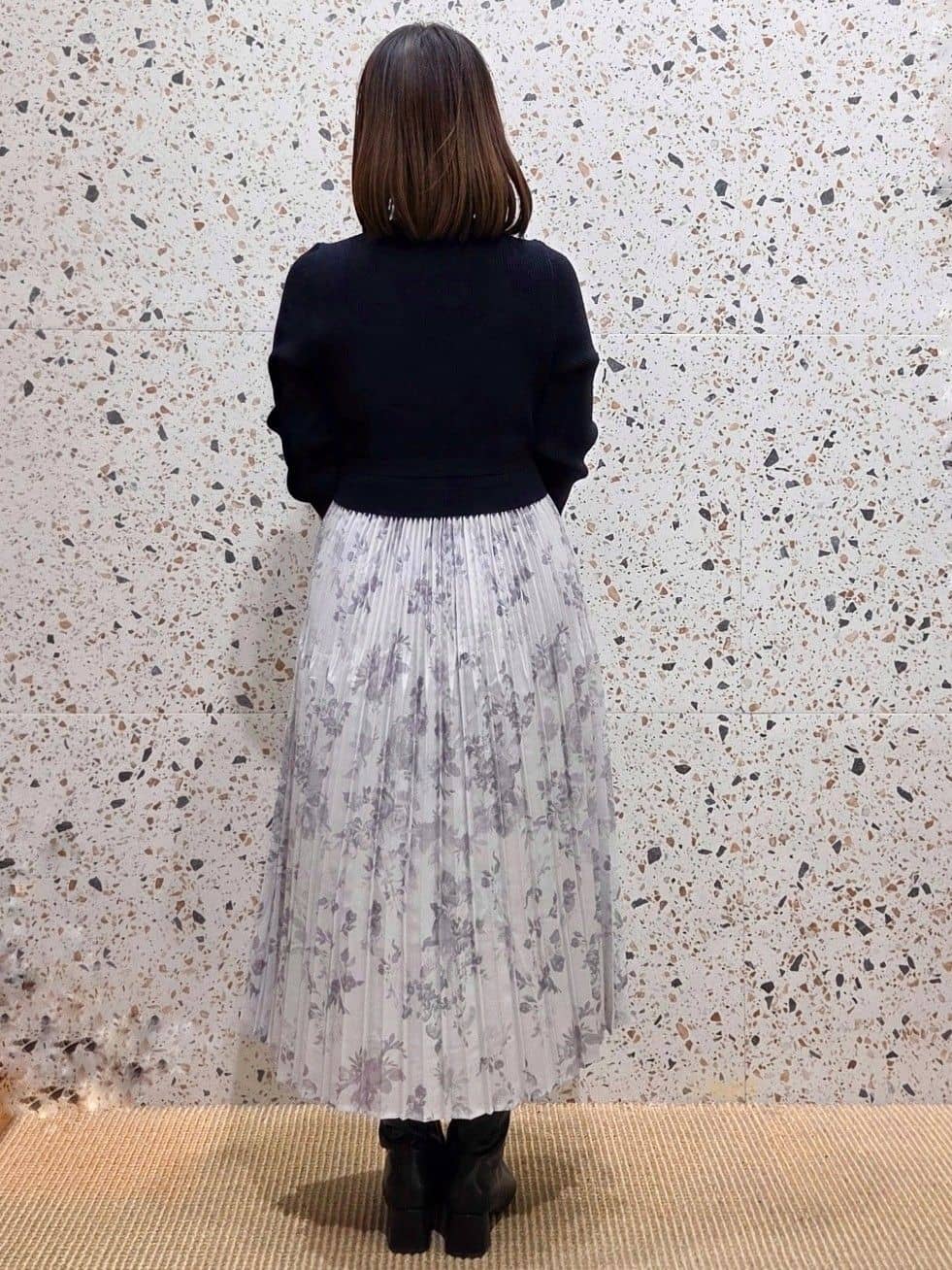 なつみさんの「OPAQUE.CLIP｜ベーシックショートブーツ【THEシリーズ／抗菌防臭加工】」を使ったコーディネート