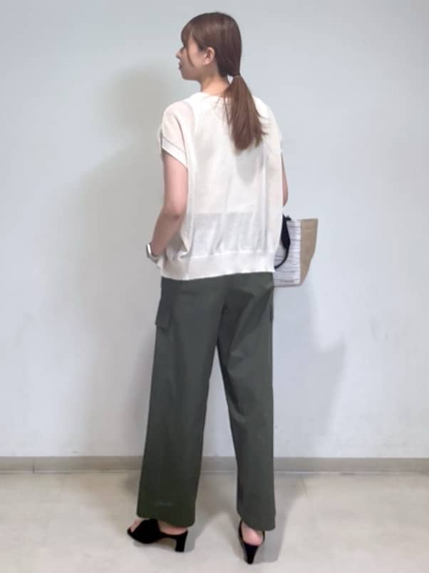 yukaさんの「UNTITLED｜コットンテレコタンクトップ」を使ったコーディネート