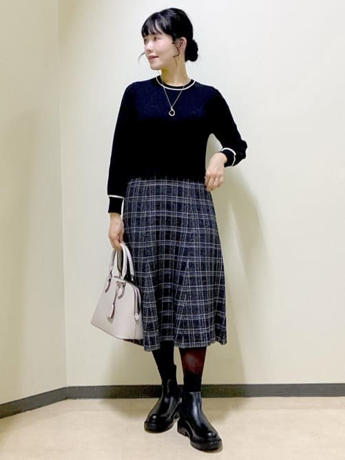  beni_gingerさんの「Reflect｜【ライトアウター／気軽な羽織に◎】オフボディカーディガン」を使ったコーディネート