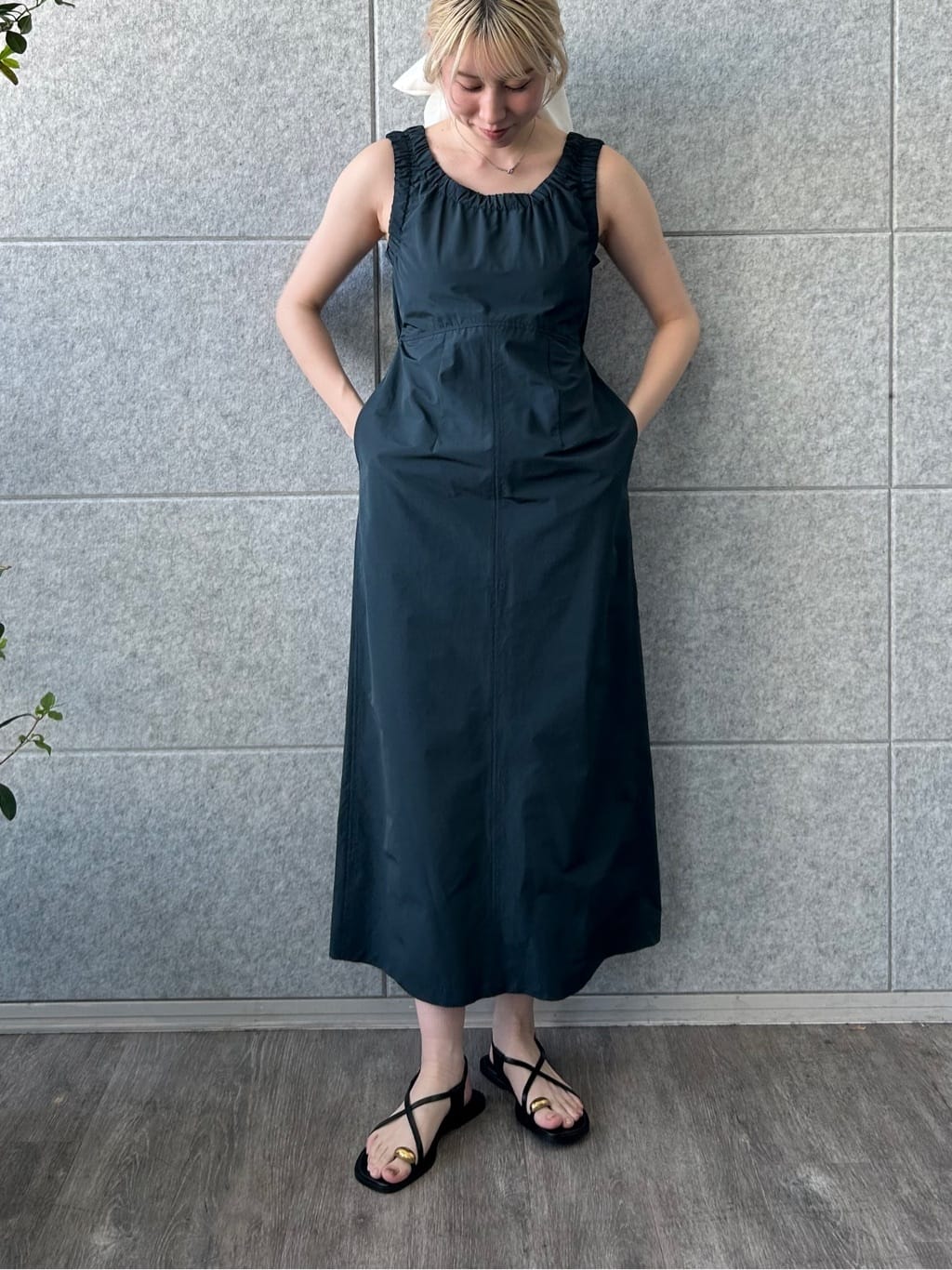 honoka Aさんの「CODE A｜sporty gathered dress」を使ったコーディネート