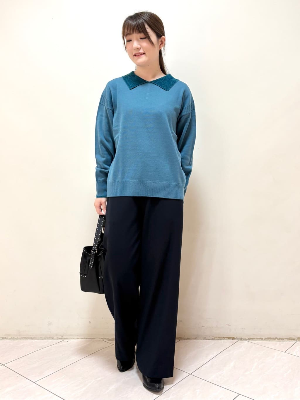 mikiさんの「Reflect｜【着映え◎】衿つきニットトップス」を使ったコーディネート