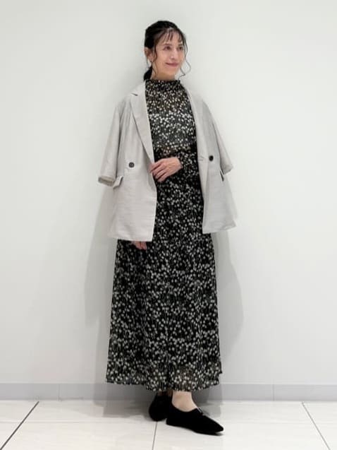 kayoさんの「INDIVI｜ライトダブルジャケット」を使ったコーディネート