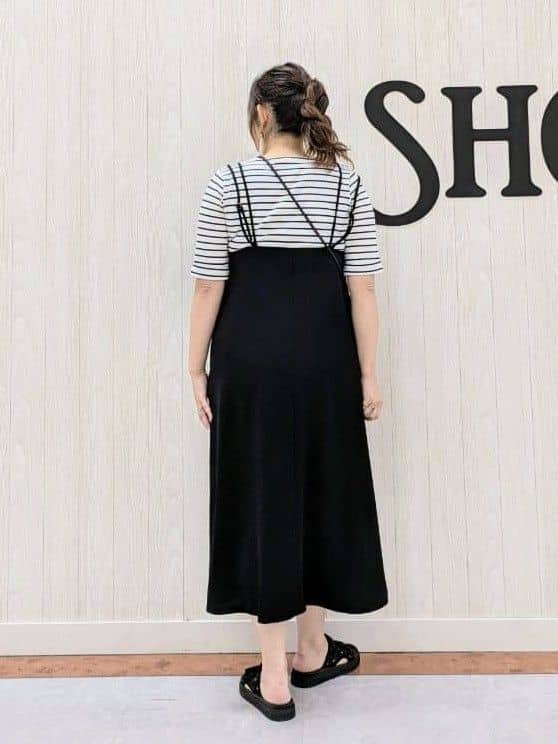 さくみぃさんの「SHOO･LA･RUE｜◆女性らしさ溢れる　フレアキャミワンピース」を使ったコーディネート
