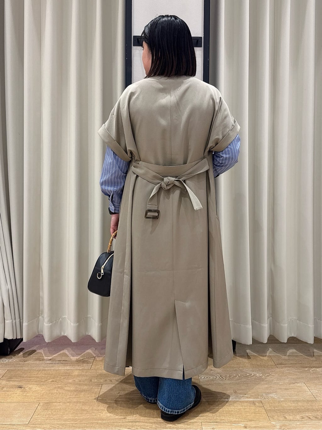 SoRAoさんの「grove｜【Lee&times;grove別注】STRAIGHT DENIM PANTS」を使ったコーディネート