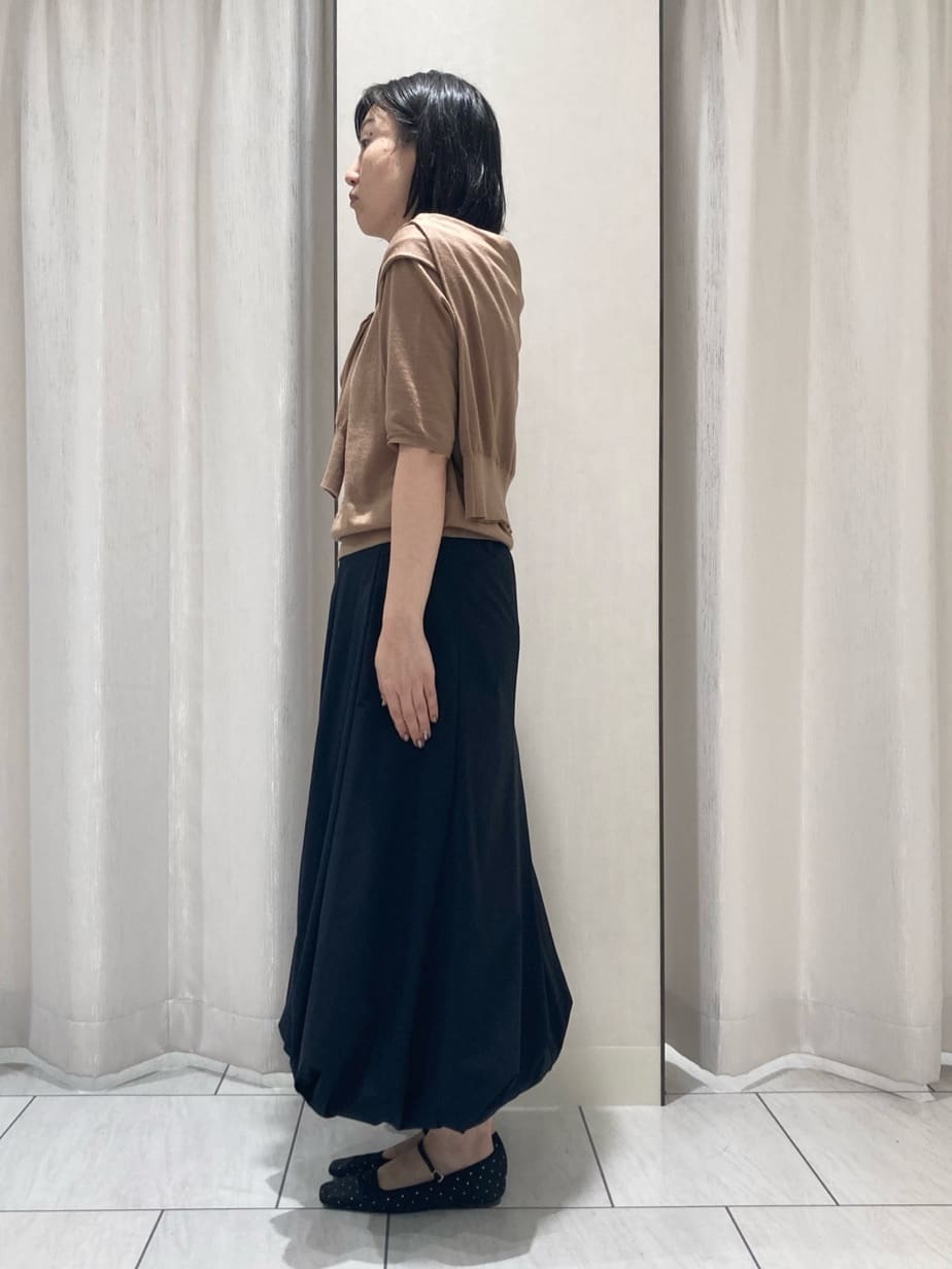 わたなべさんの「UNTITLED｜【アンサンブル可/六分袖/洗える】ウールシルクニット」を使ったコーディネート