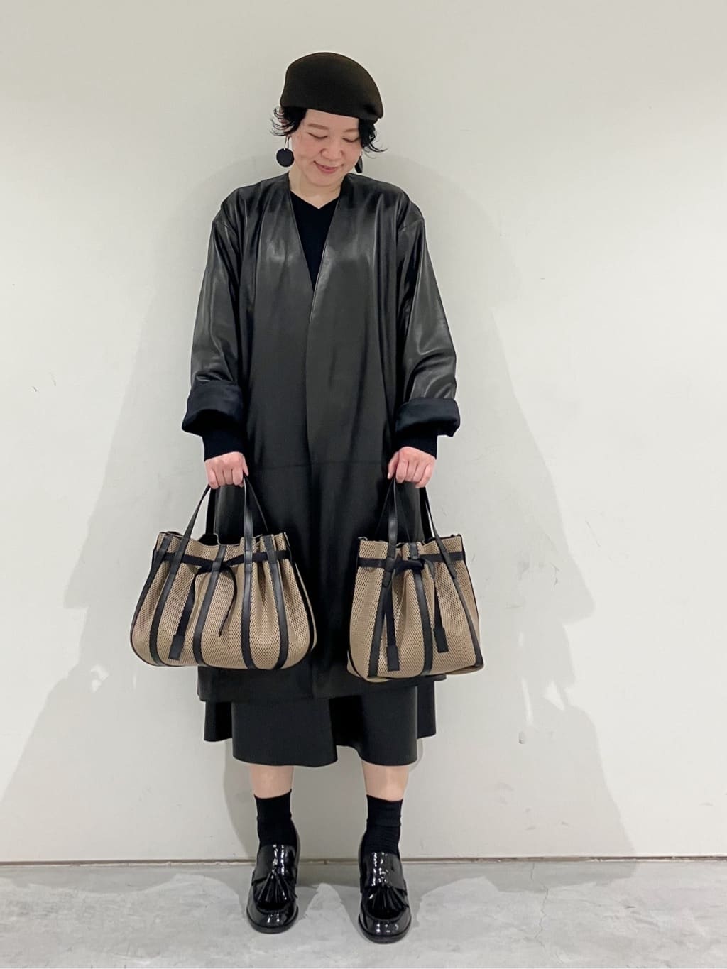 Cさんの「HIROKO HAYASHI｜PANIER（パニエ）2wayショルダーバッグ」を使ったコーディネート