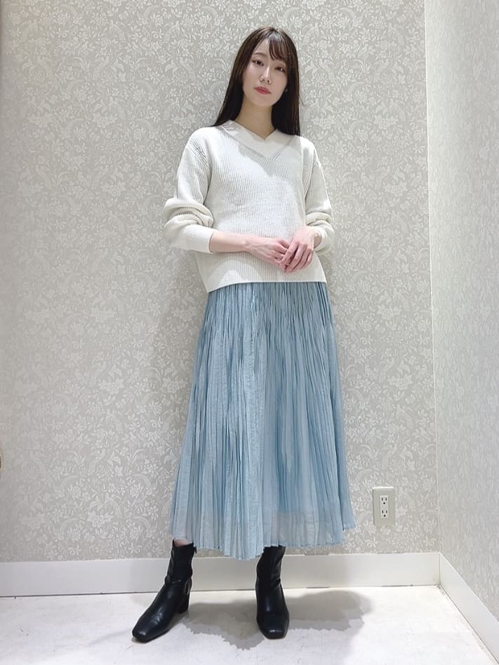 sechiさんの「UNTITLED｜【日本製／2WAY衿】スタンドカラー ロングコート」を使ったコーディネート