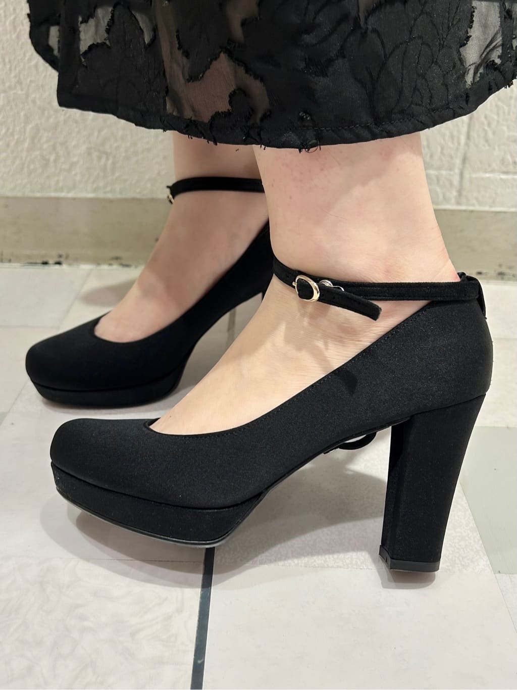 takeさんの「ESPERANZA｜3WAYチャンキーヒールパンプス」を使ったコーディネート