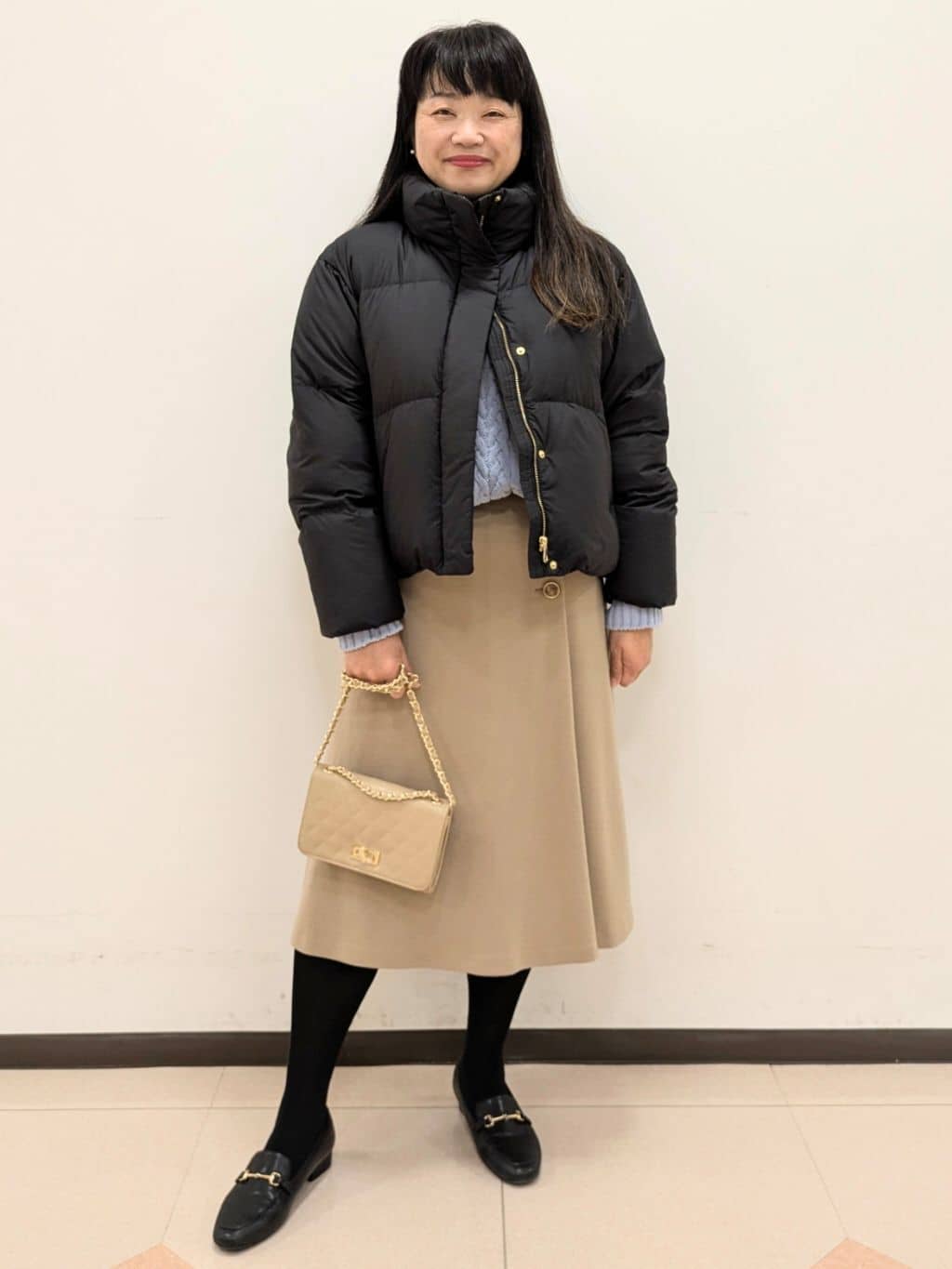 ともさんの「UNTITLED｜【トレンド/撥水機能/防寒】ショートダウンコート」を使ったコーディネート