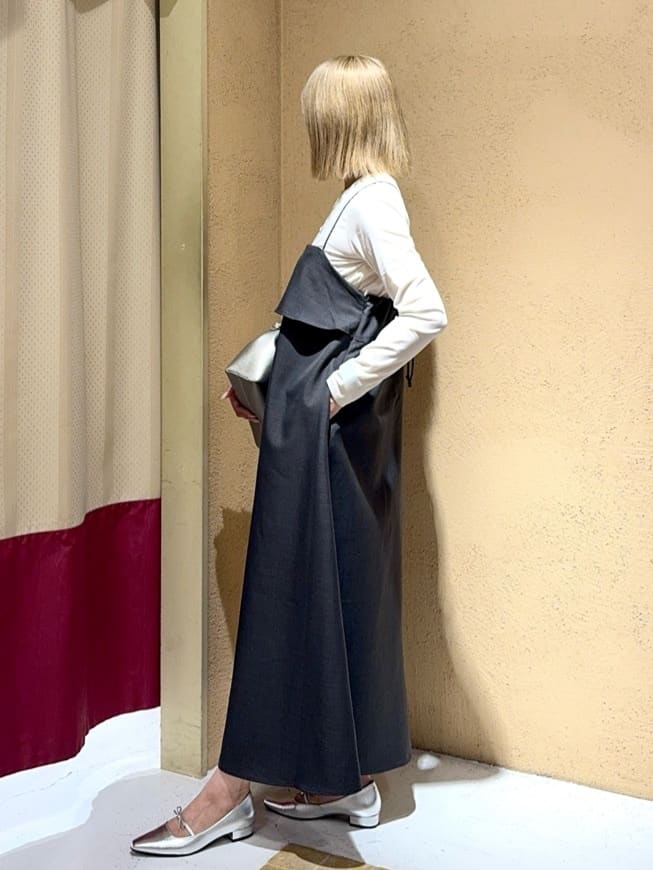さち。さんの「grove｜【カセット服】洗えるAラインキャミワンピース」を使ったコーディネート