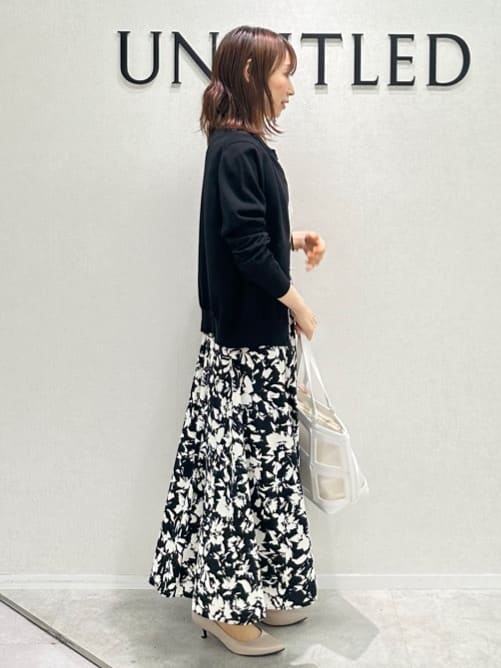 Miwaさんの「UNTITLED｜バイカラーメガネストラップ」を使ったコーディネート