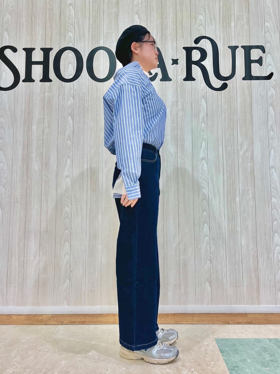 ねぎまさんの「SHOO･LA･RUE｜◆【洗える/S-LL】シーズン問わず合わせやすい ベーシックカラーシャツ」を使ったコーディネート