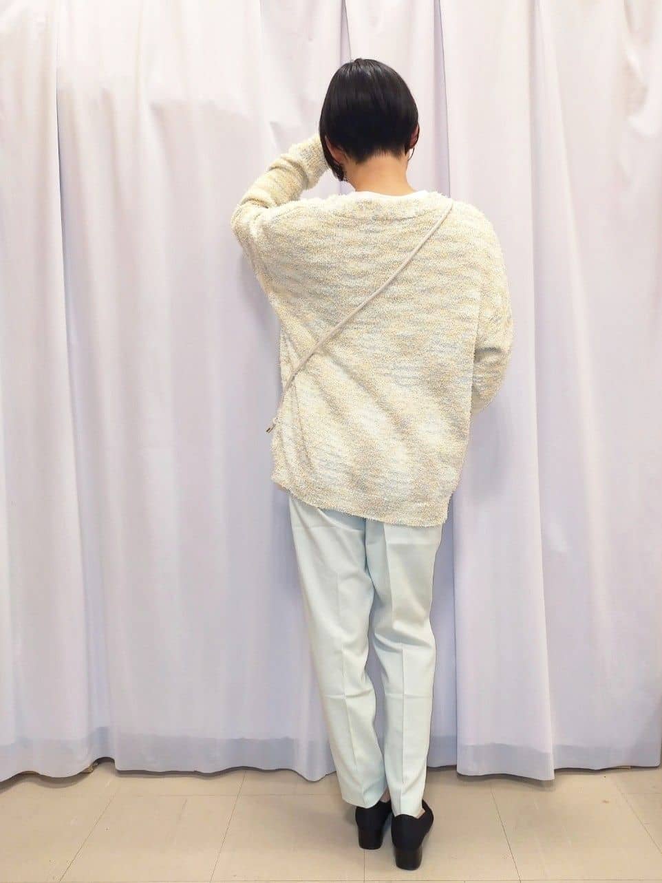 あんさんの「SHOO･LA･RUE｜【洗える/SS-3L】すっきりキレイにかっこよく 大人のテーパードパンツ」を使ったコーディネート