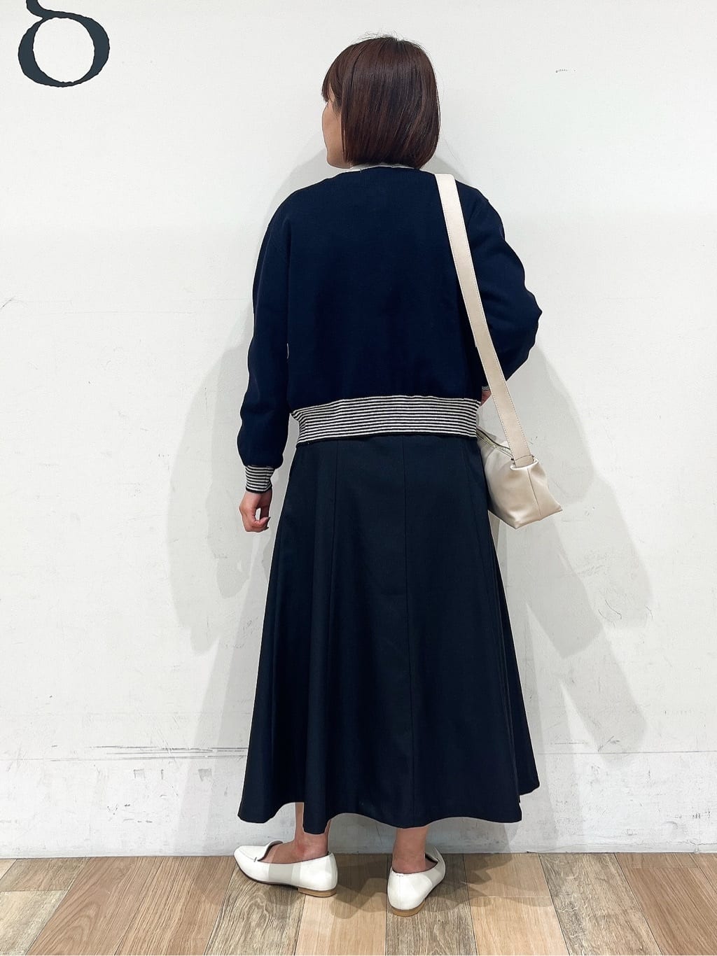 山さんさんの「grove｜メタルパーツローファーパンプス【晴雨兼用】」を使ったコーディネート