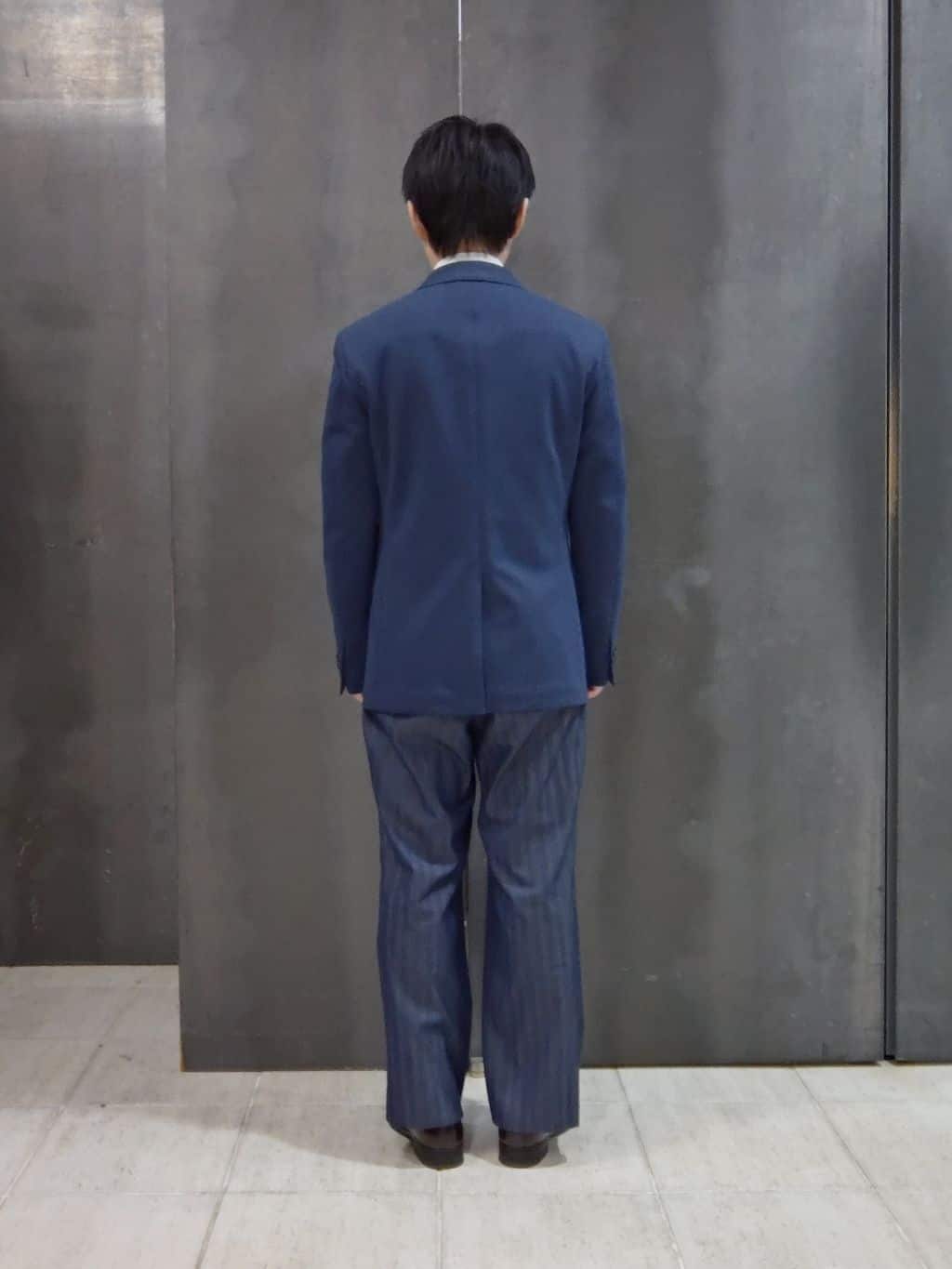 shiominさんの「TAKEO KIKUCHI｜◆メランジ ハニカム ストレッチ ジャケット」を使ったコーディネート
