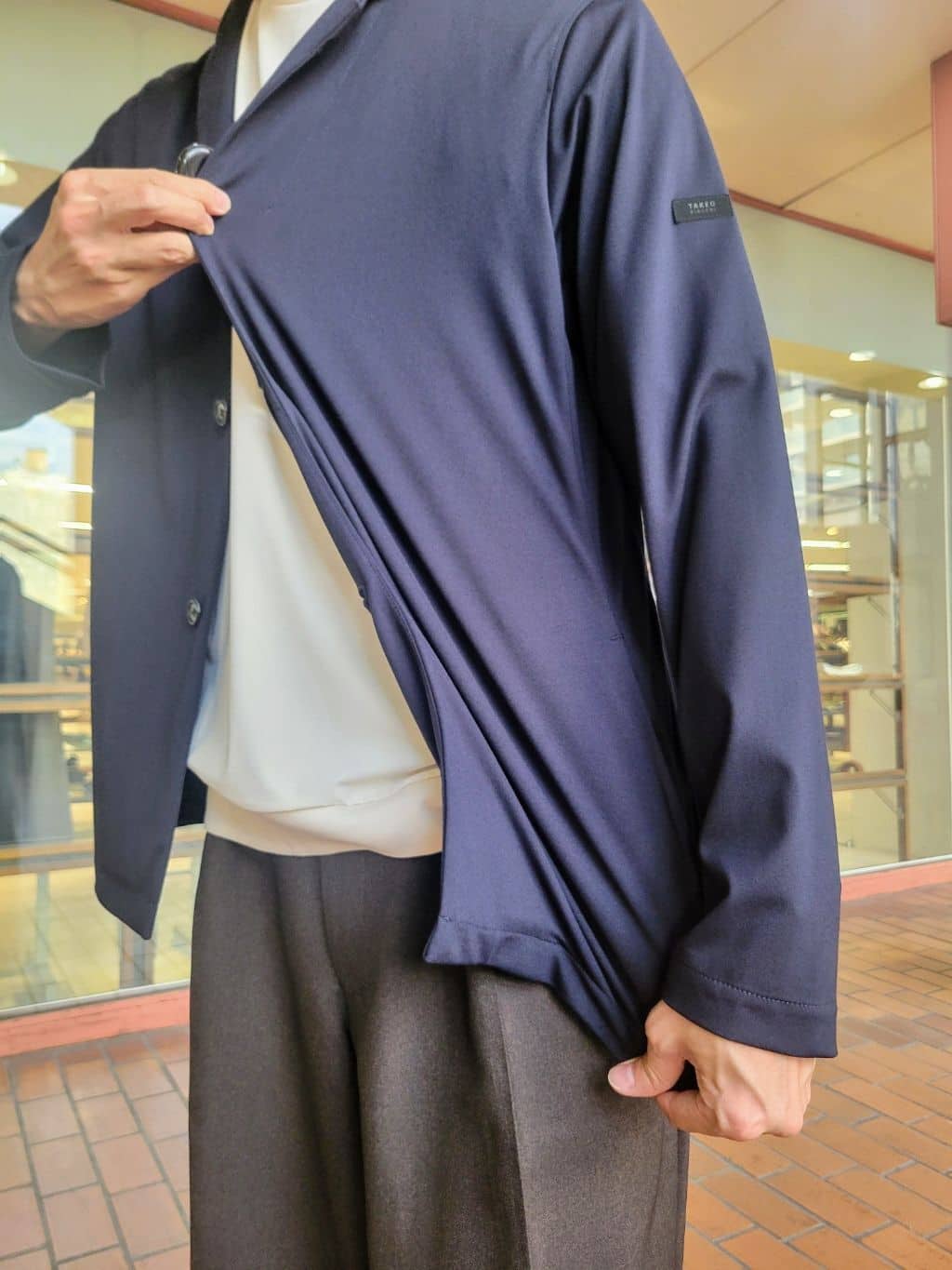 piroyaさんの「TAKEO KIKUCHI｜リラックス カーディガン ジャケット」を使ったコーディネート