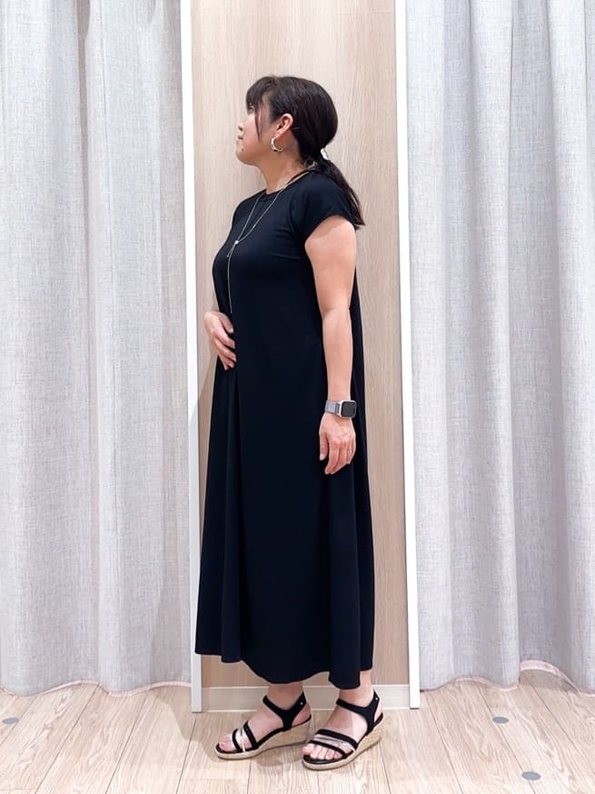 naoさんの「grove｜軽やかに羽織れて、きちんと見え ハーフスリーブテーラードジャケット」を使ったコーディネート