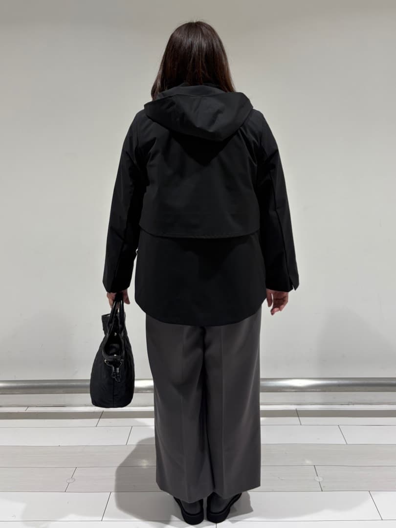 SAEさんの「Reflect｜【すっきり見え／フード取り外し可／通勤におすすめ◎】ライティアウター」を使ったコーディネート