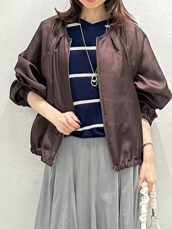 Miwaさんの「UNTITLED｜ライトダブルリングネックレス」を使ったコーディネート