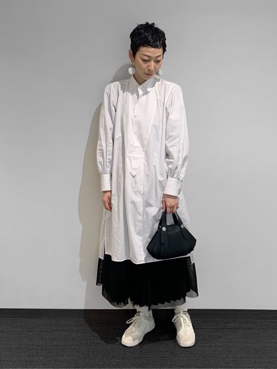 Kさんの「HIROKO HAYASHI｜PEPE CERCHIO（ペペ チェルキオ）イヤリング」を使ったコーディネート