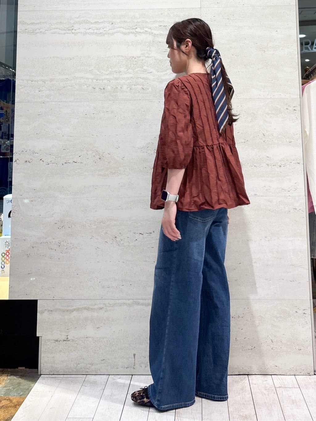 かほさんの「OPAQUE.CLIP｜《美人百花掲載》名品フラットバレエシューズ」を使ったコーディネート