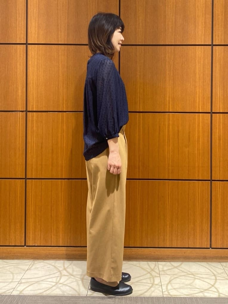 Eikoさんの「Reflect｜◆【マシンウォッシュ可／すっきりシルエット】ワイドシルエットパンツ」を使ったコーディネート