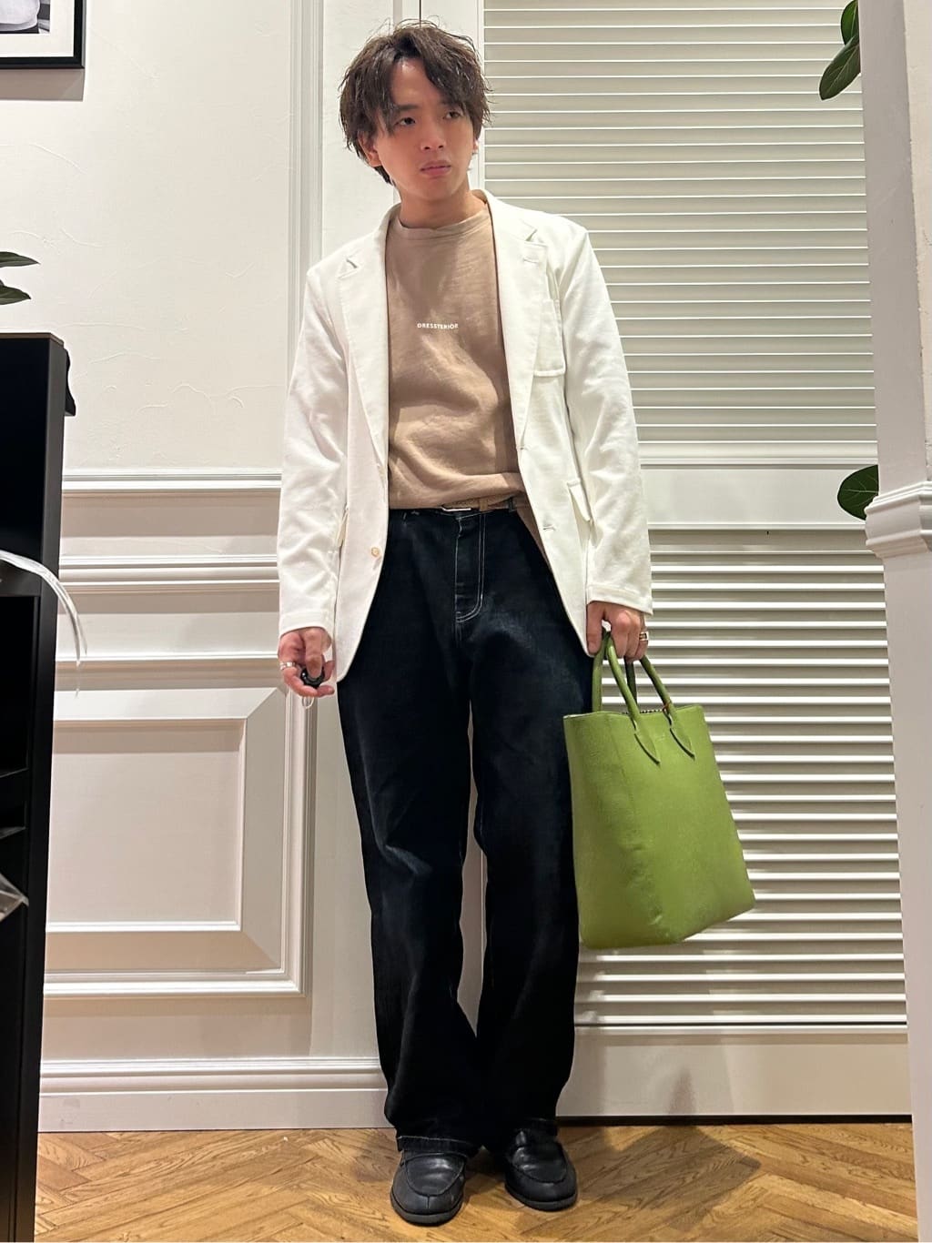 須田　慎二郎さんの「DRESSTERIOR｜【撥水加工/Safari5月号掲載】ローファー」を使ったコーディネート