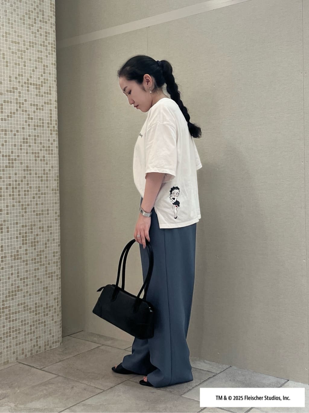 Uminoさんの「INDIVI｜【セットアップ対応】ウーステッドライクスラックス」を使ったコーディネート
