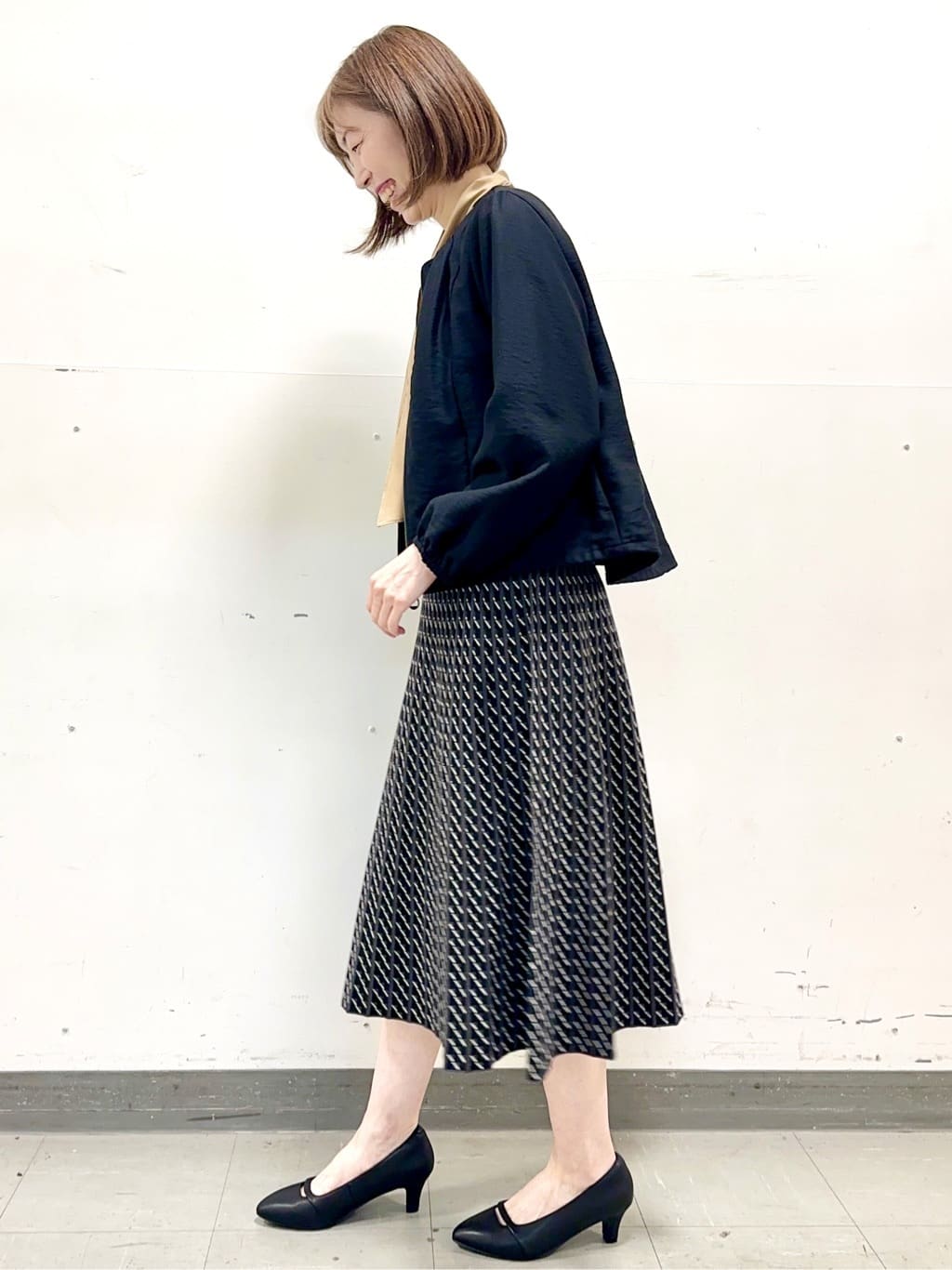 イト子さんの「Reflect｜【ライトアウター／ゆったり羽織れる／気軽な羽織りに◎】ライトブルゾン」を使ったコーディネート
