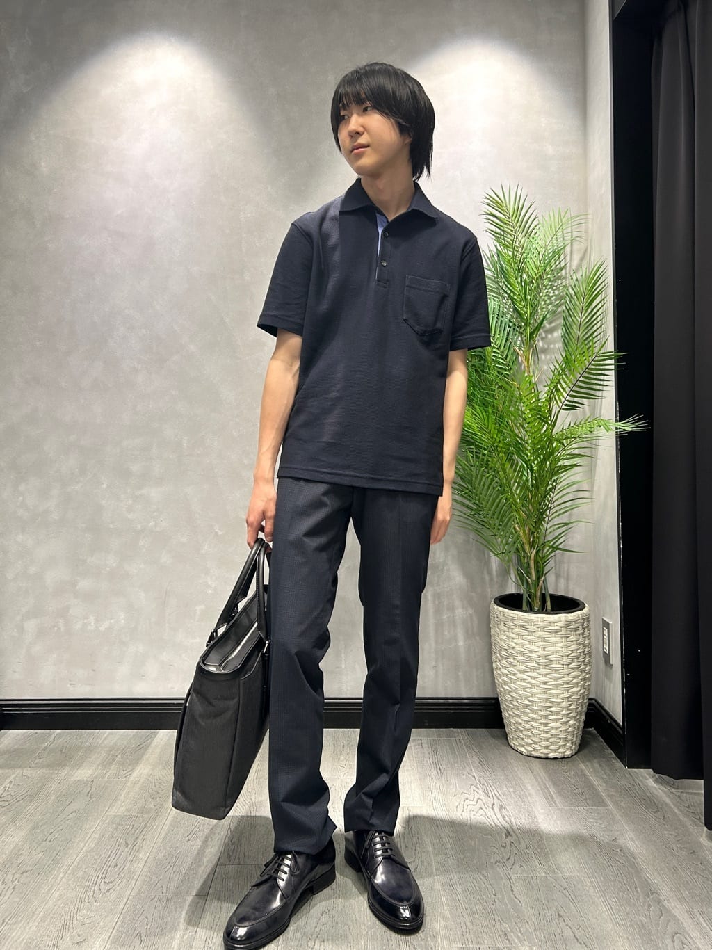 ruiさんの「TAKEO KIKUCHI｜【抗菌防臭】COOL DOTS（R）ドビープリント ジャケット」を使ったコーディネート