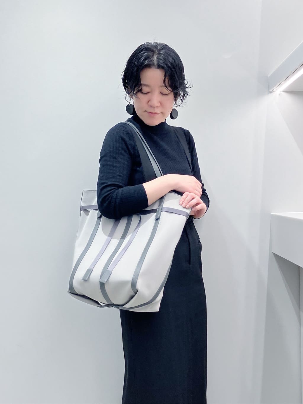 Cさんの「HIROKO HAYASHI｜POLARIS（ポラリス）トートバッグ」を使ったコーディネート