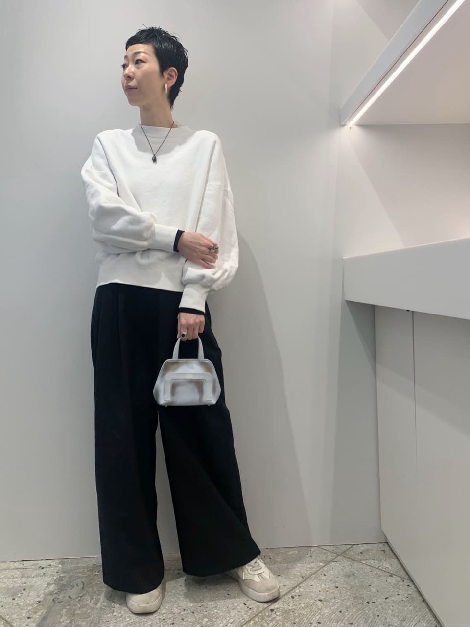 Kさんの「HIROKO HAYASHI｜◆GELA（ジェーラ）ミニショルダーバッグ」を使ったコーディネート