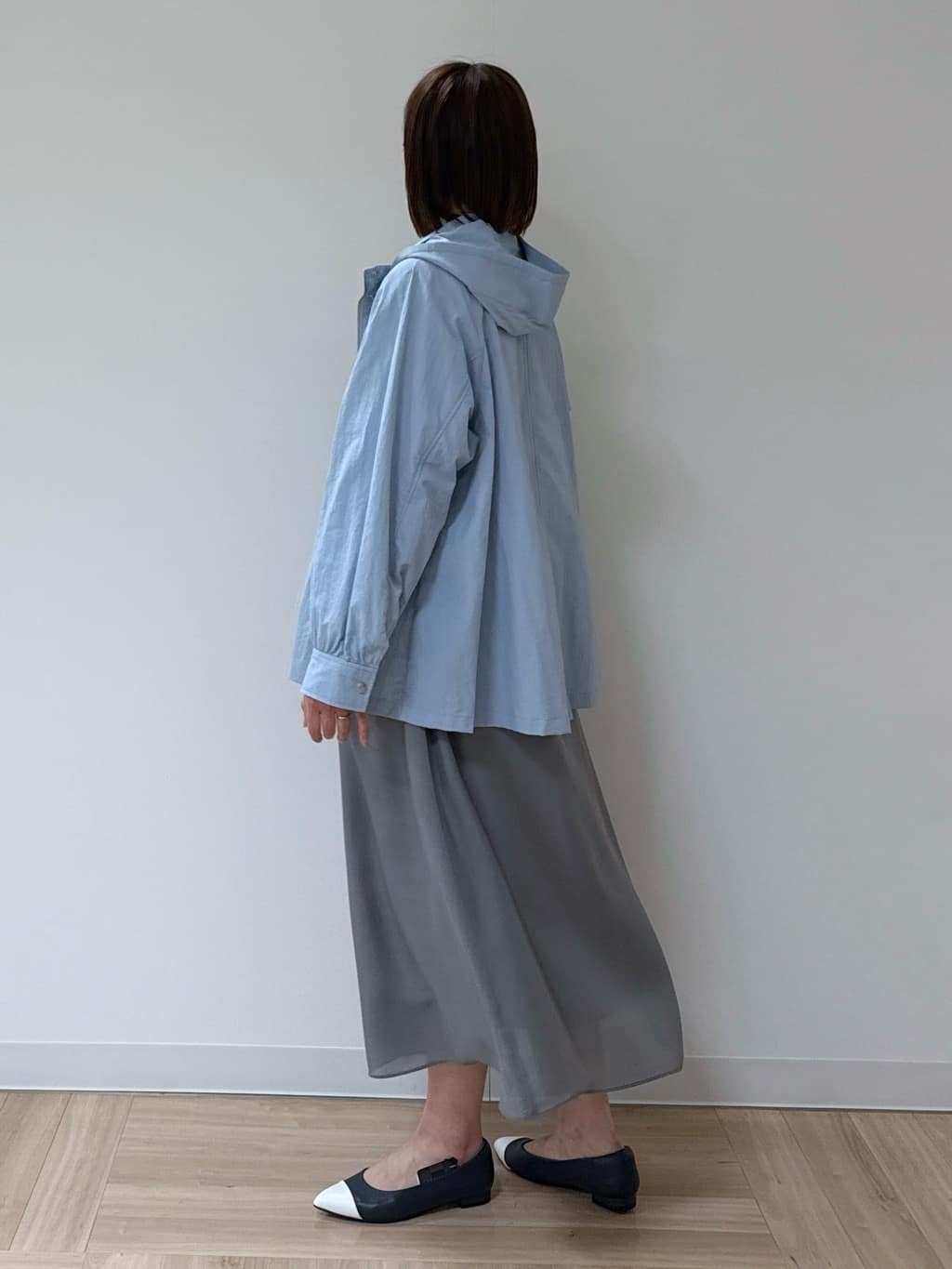 amiさんの「Reflect｜◆フーデッドライティブルゾン」を使ったコーディネート