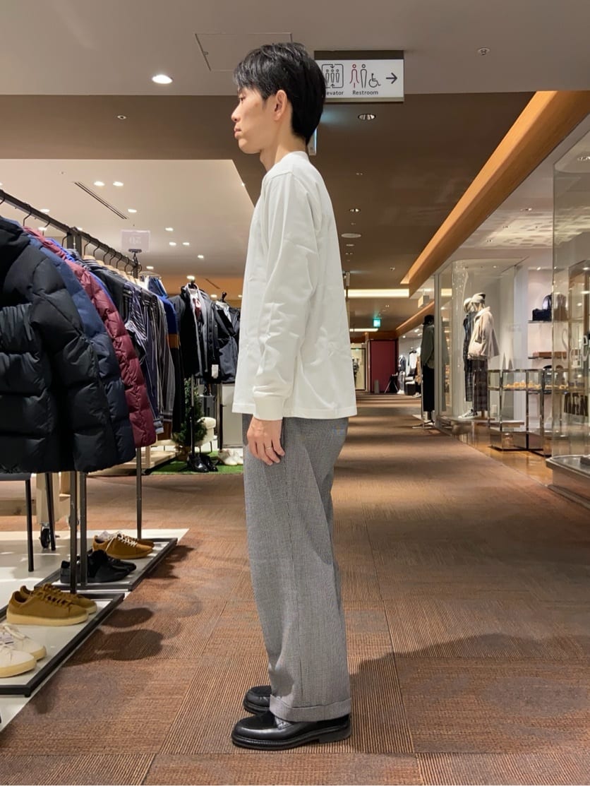 わいずみさんの「TAKEO KIKUCHI｜【撥水】ライトウェイト バックパック」を使ったコーディネート