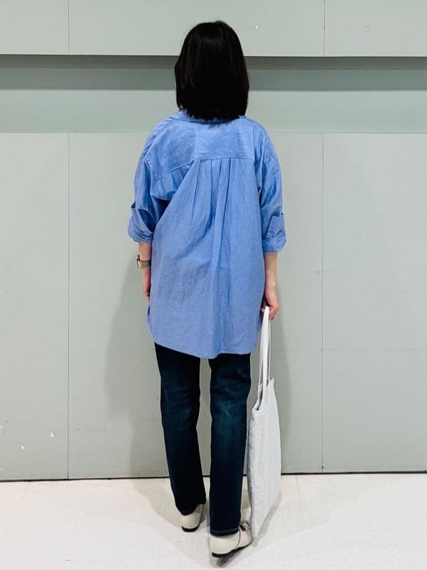 makiさんの「UNTITLED｜【Healthy DENIM&times;UNTITLED】別注 R Mrytle（リマートル）テーパードデニム」を使ったコーディネート