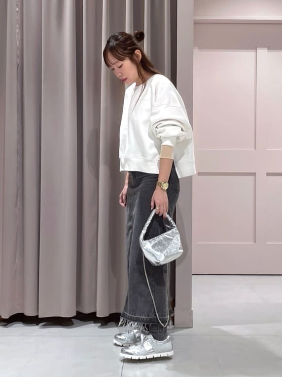 maiさんの「ESPERANZA｜サテンリボン2WAYスニーカー」を使ったコーディネート