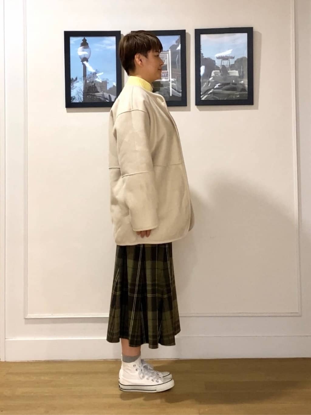 Hiroさんの「Dessin｜【2WAY】フェイクムートンコート」を使ったコーディネート