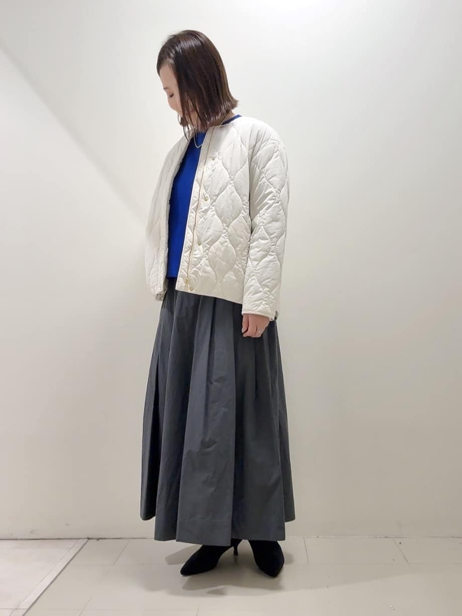 YUIさんの「UNTITLED｜【アンサンブル可/洗える】ウールミラノリブニット」を使ったコーディネート