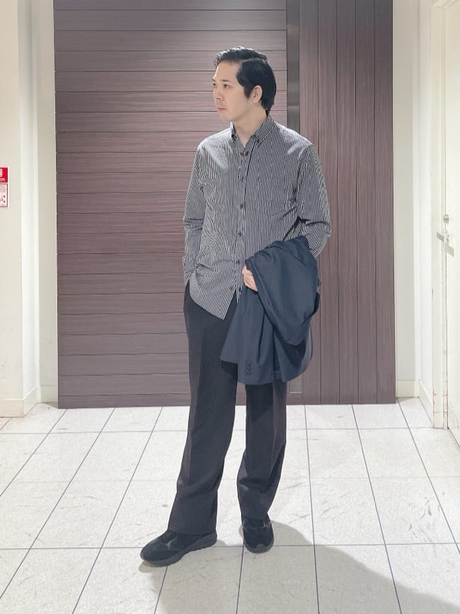 ToyoPさんの「TAKEO KIKUCHI｜【360&deg;ストレッチ／セットアップ対応】None Of Stress ジャケット」を使ったコーディネート