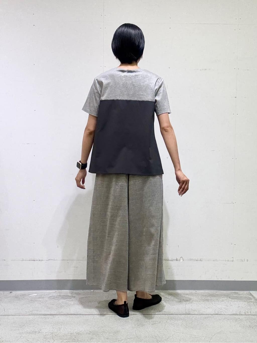 naoさんの「INDIVI｜【洗える】ビスチェレイヤード風トップス」を使ったコーディネート