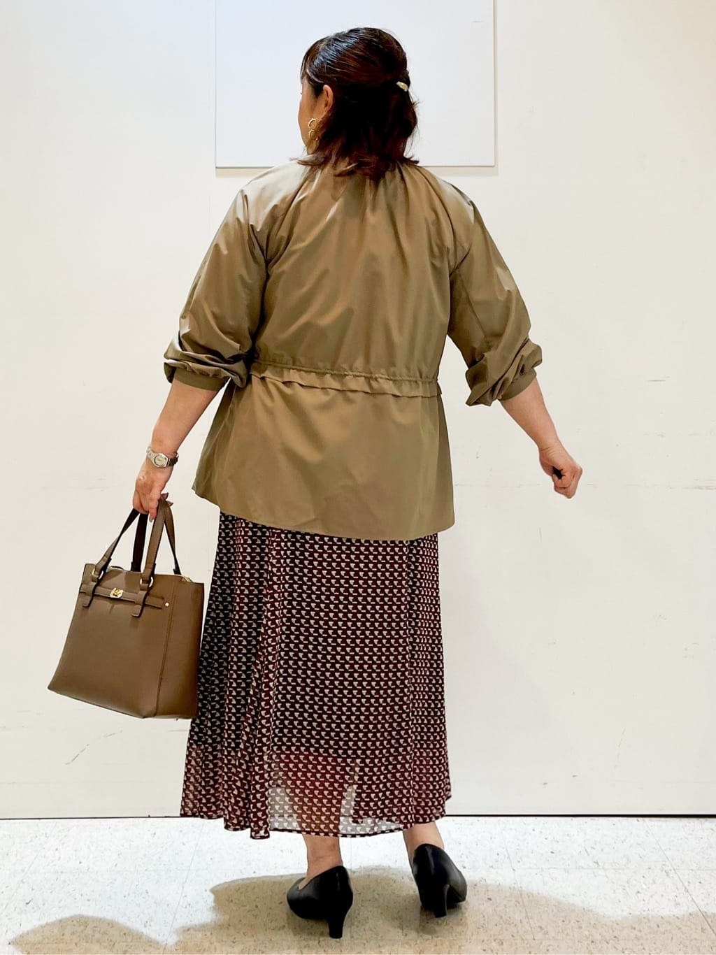 kimmyさんの「Reflect｜【E‐QUALITY／体型カバー】シアー&times;レースデザインプルオーバー」を使ったコーディネート