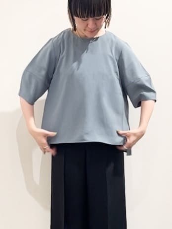 chiakiさんの「OPAQUE.CLIP｜スライドベルト」を使ったコーディネート