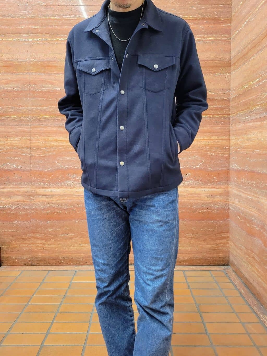 piroyaさんの「TAKEO KIKUCHI｜【モンスターストレッチ】日本製 ウォッシュド デニムパンツ」を使ったコーディネート