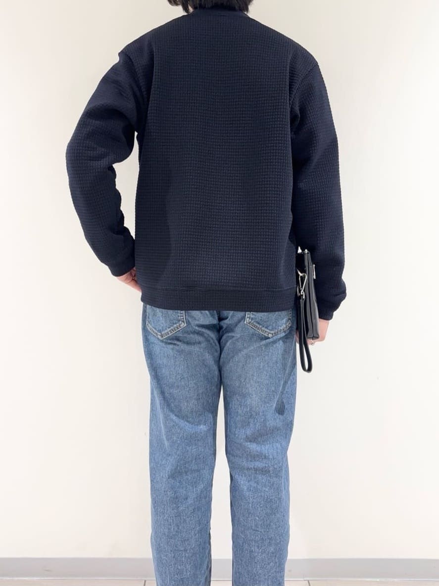 及川さんの「TAKEO KIKUCHI｜【Made in JAPAN】播州織 ドビー千鳥シャツ」を使ったコーディネート