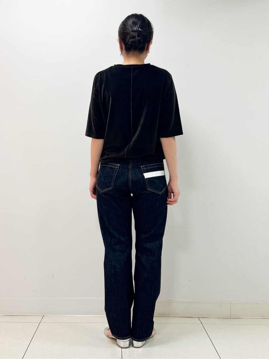 Kaiさんの「Dessin｜【洗える】シアーベロアトップス」を使ったコーディネート