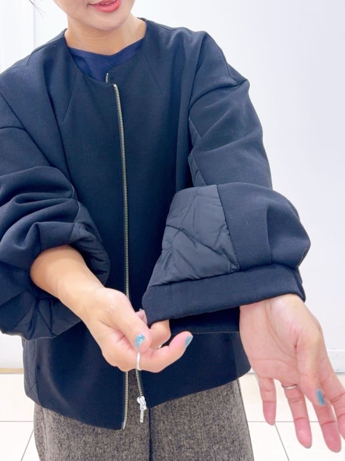 Osawaさんの「Dessin｜ダンボールジップブルゾン」を使ったコーディネート