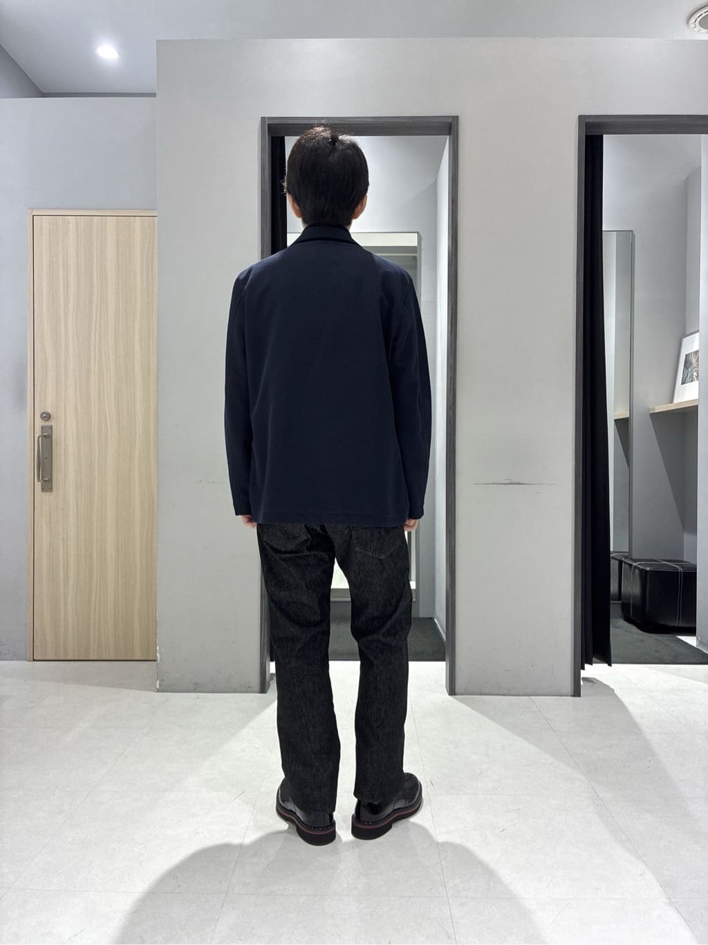 わいずみさんの「TAKEO KIKUCHI｜【尾州織】ショールカラー カーディガン」を使ったコーディネート