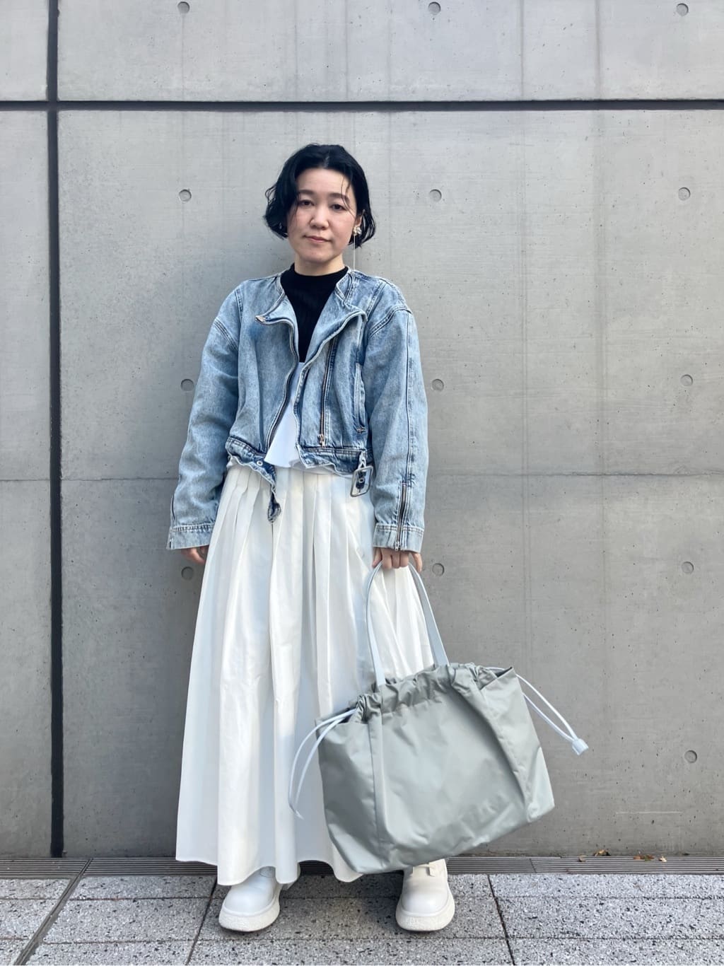 Cさんの「HIROKO HAYASHI｜LUINI（ルイーニ）トートバッグ」を使ったコーディネート