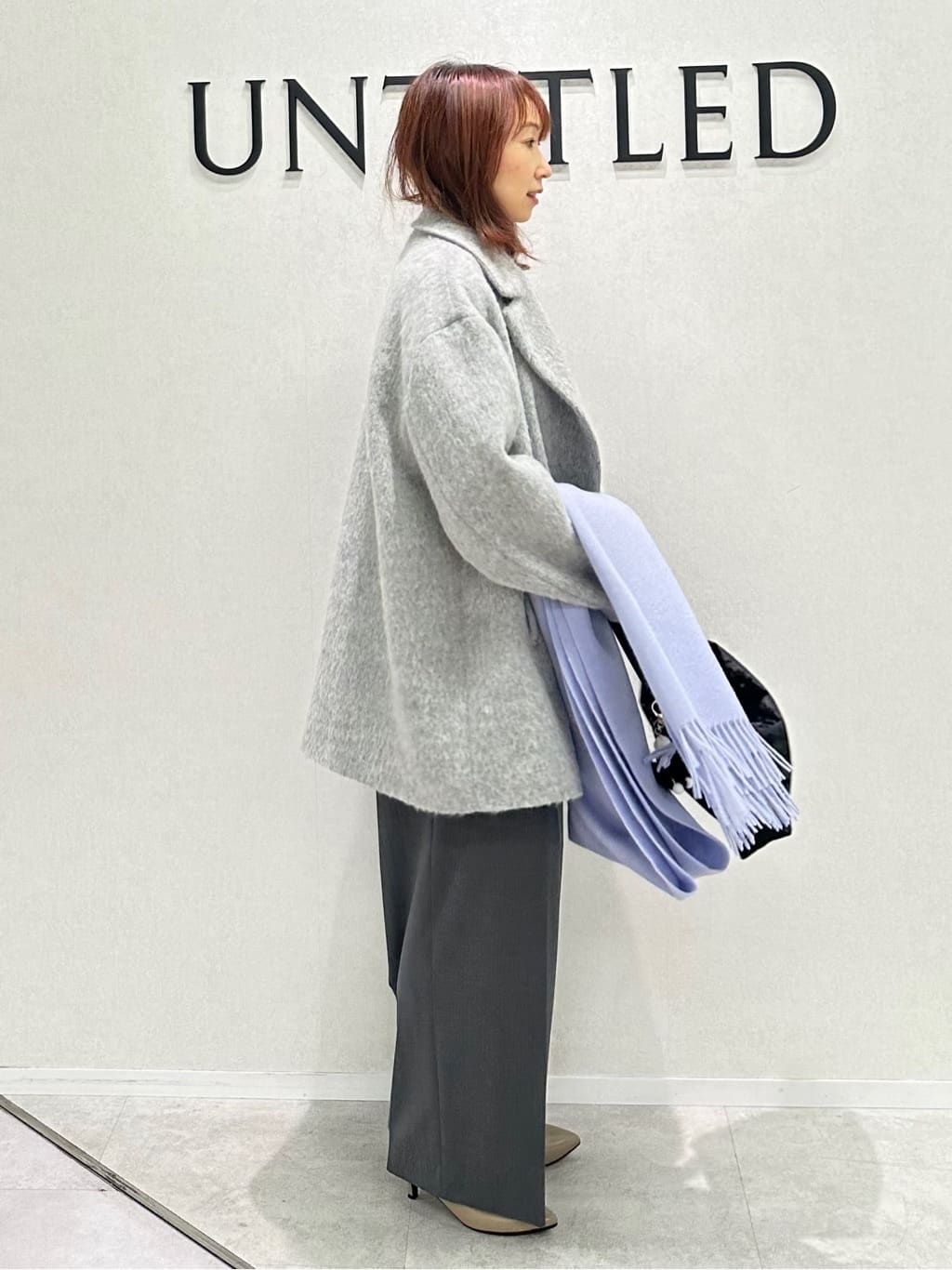 Miwaさんの「UNTITLED｜【8色展開/洗える】ウールカシミヤ ハイネックニット」を使ったコーディネート